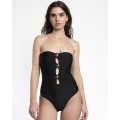 ΟΛΟΣΩΜΟ BANDEAU CROISIERE SWIM A - NEGRO (BLACK) - 42