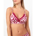 BIKINI TOP TRIBAL SPIRIT D - BURDEOS - 38