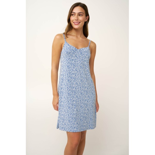 ΝΥΧΤΙΚΟ 93% ΜΙΚΡΟΜΟΝΤΑΛ - 7% ΕΛΑΣΤΑΝ - BLUE RAIN - XL