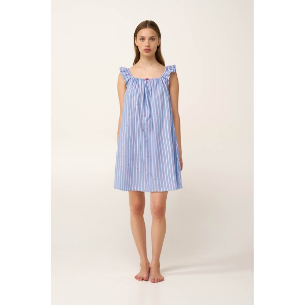 ΝΥΧΤΙΚΟ 100% ΒΑΜΒΑΚΙ - BLUE KENTUCKY - L