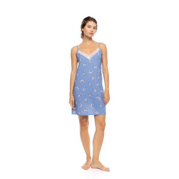 NIGHTGOWN DALMATIAN DENIM - M - Type