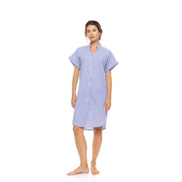 NIGHTGOWN MARINA STRIPE - M - Type